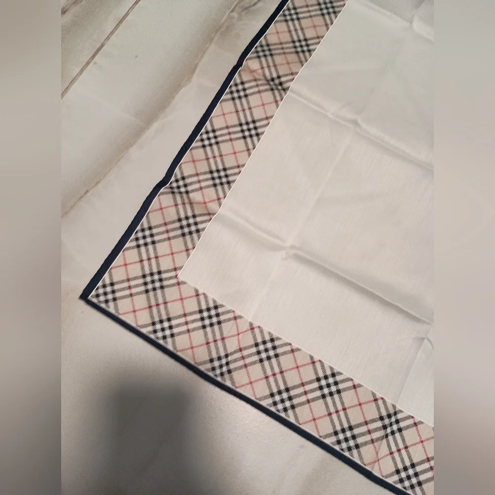 Burberry Cotton Handkerchief Check Light